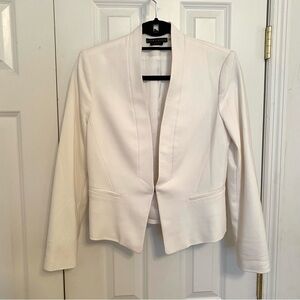 Alice + Olivia Employed White Jacket Size 4